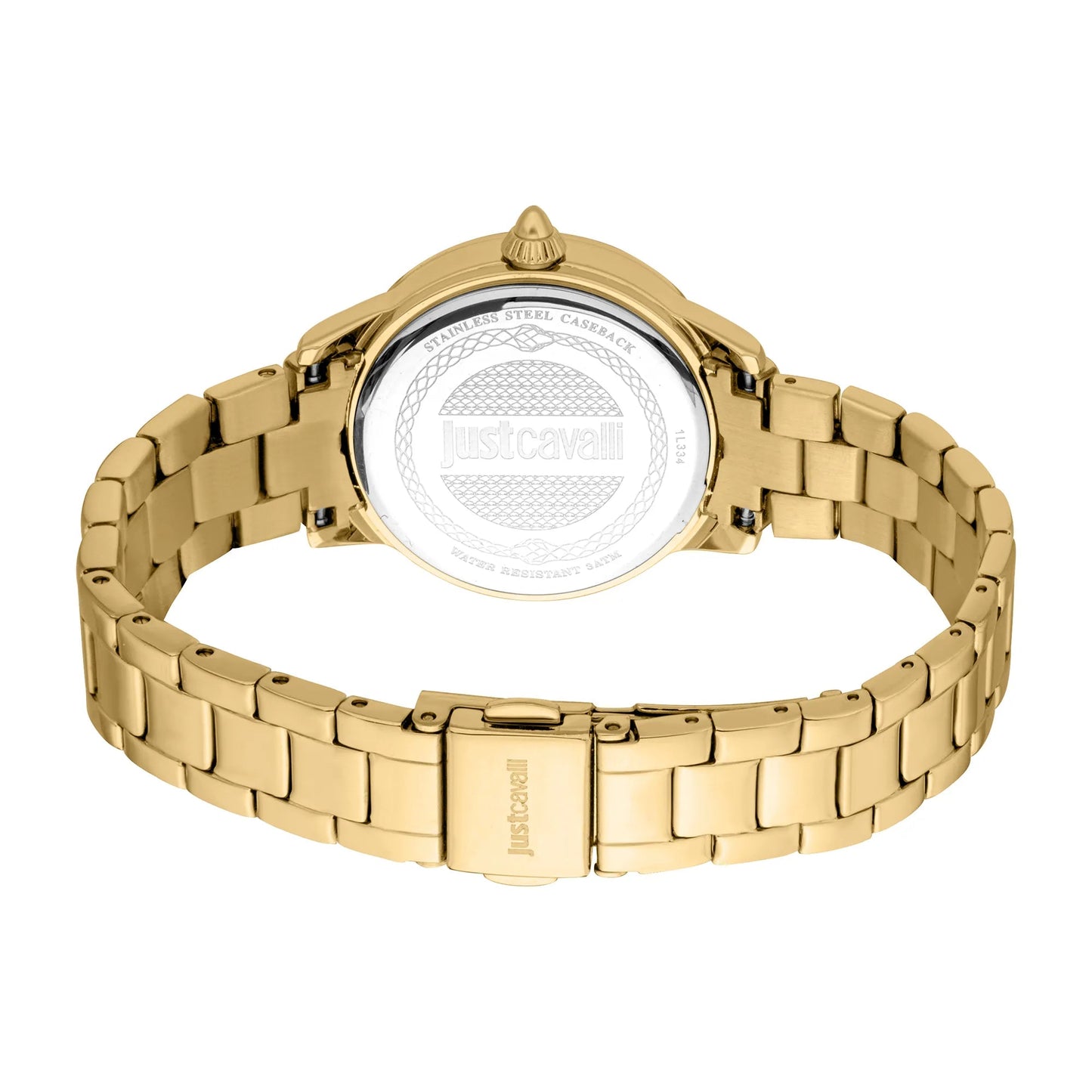 Just Cavalli Dolce Yellow Gold Silver