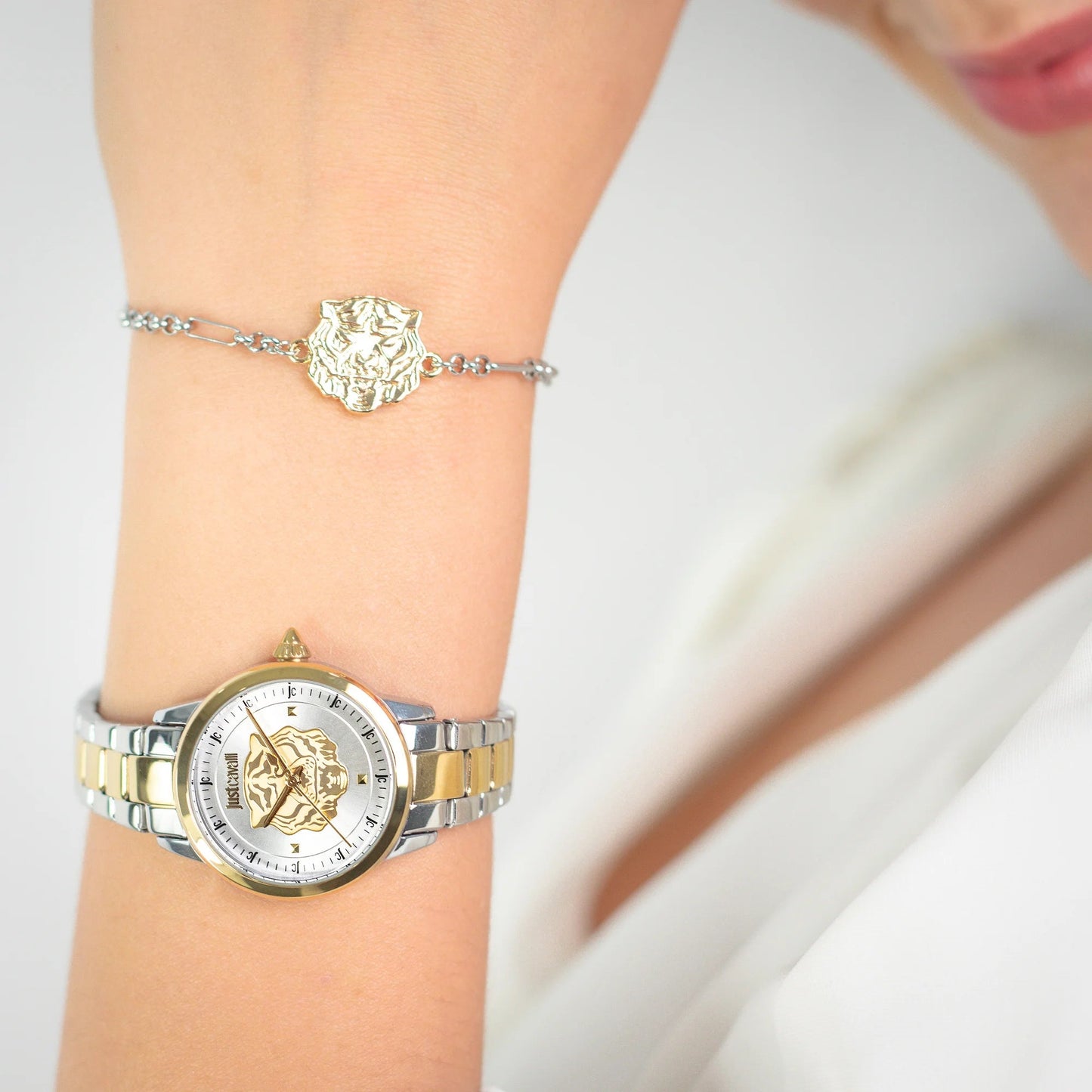 Just Cavalli Dolce Two Tones YG Silver
