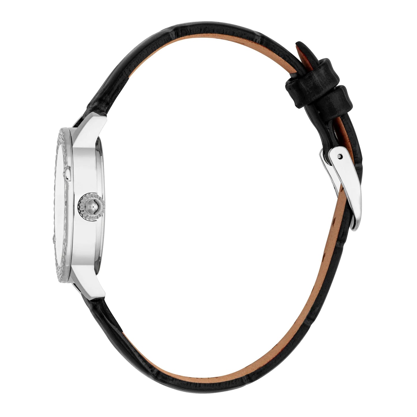 Just Cavalli Euforia Snake Leather Black Silver