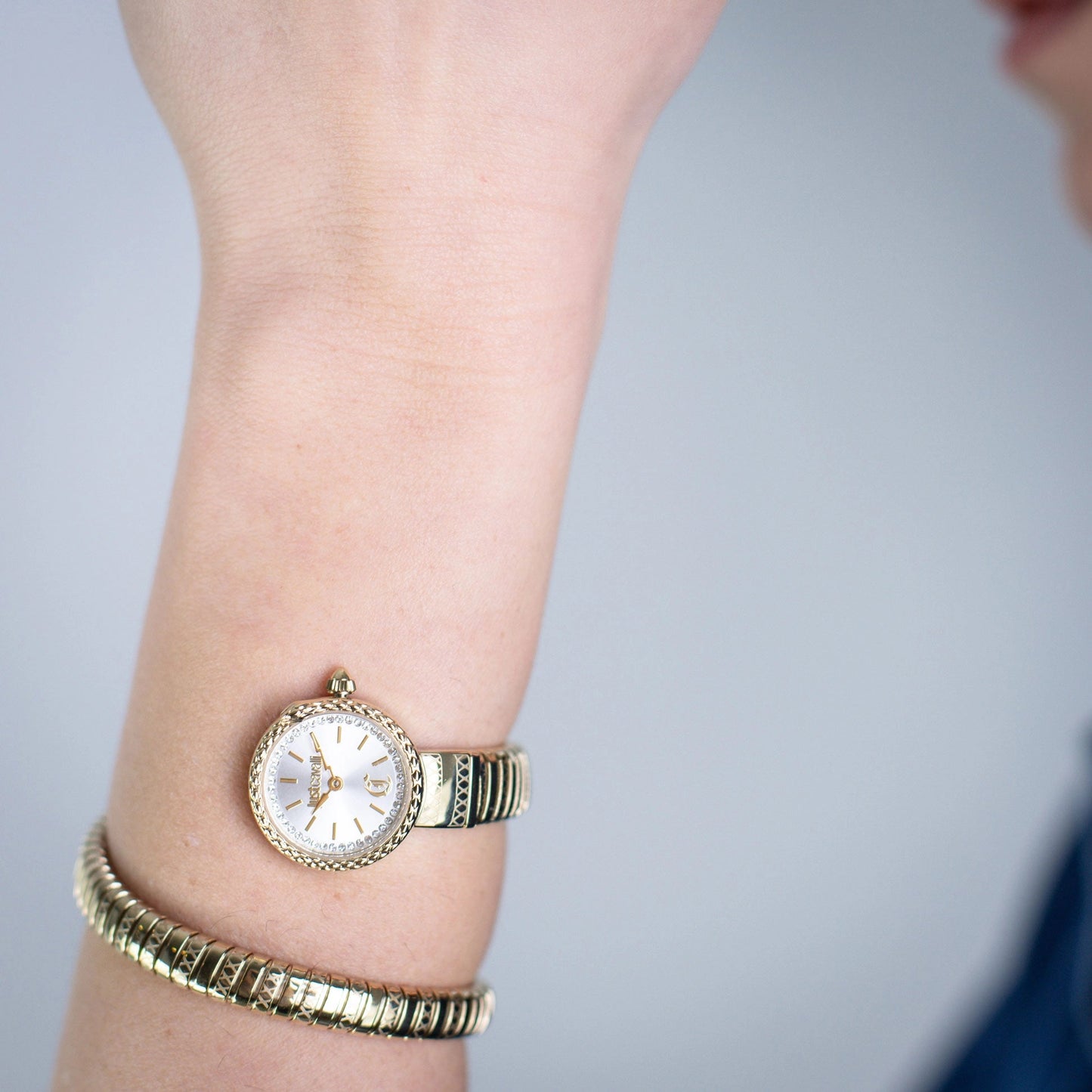 Just Cavalli Sirena Yellow Gold Silver