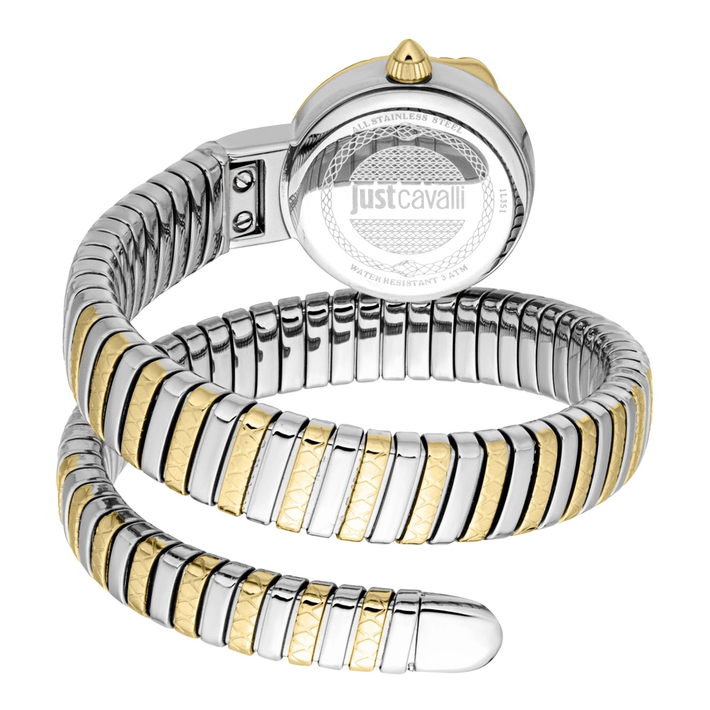 Just Cavalli Sirena Silver Yellow Gold