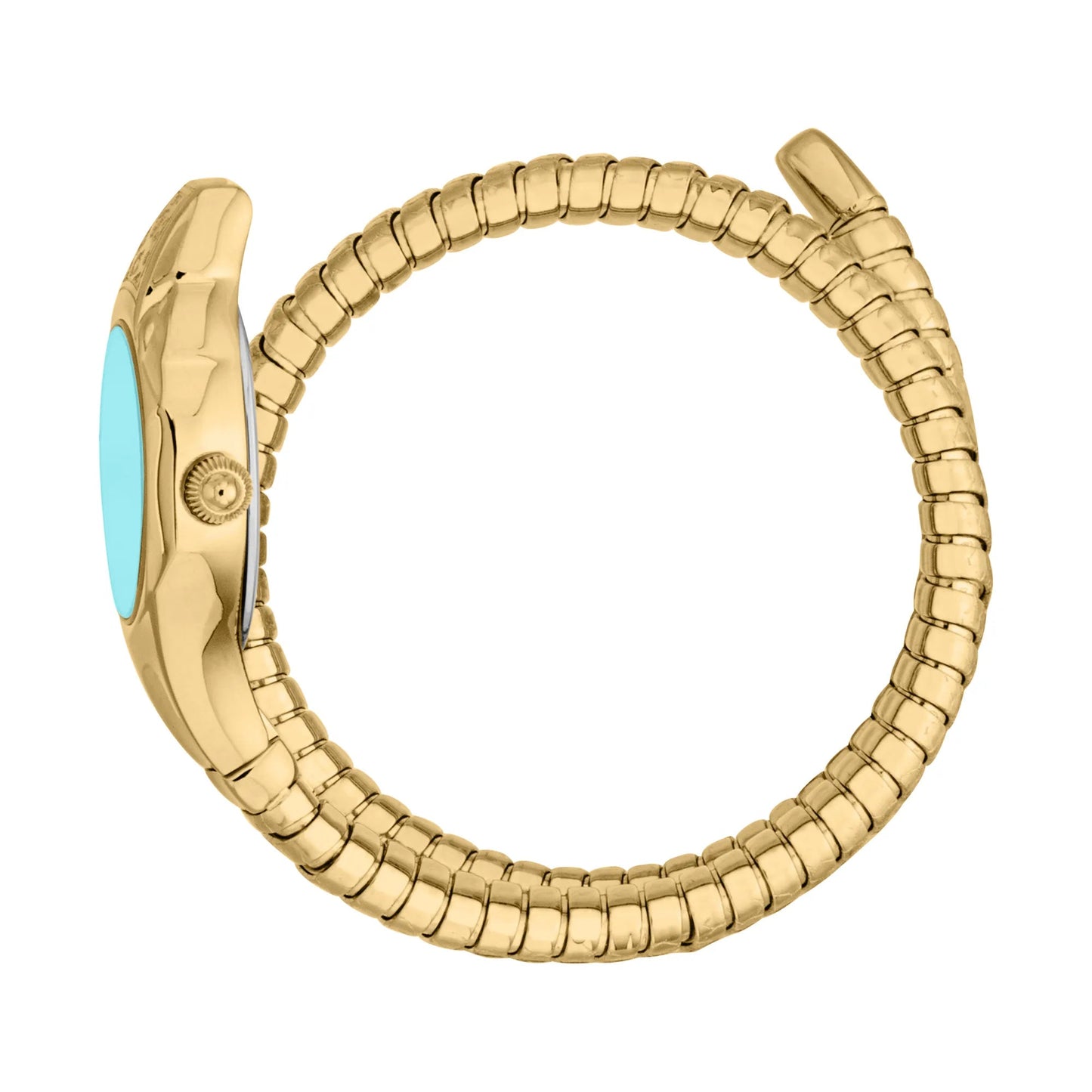 Just Cavalli Fiore Yellow Gold Turquoise