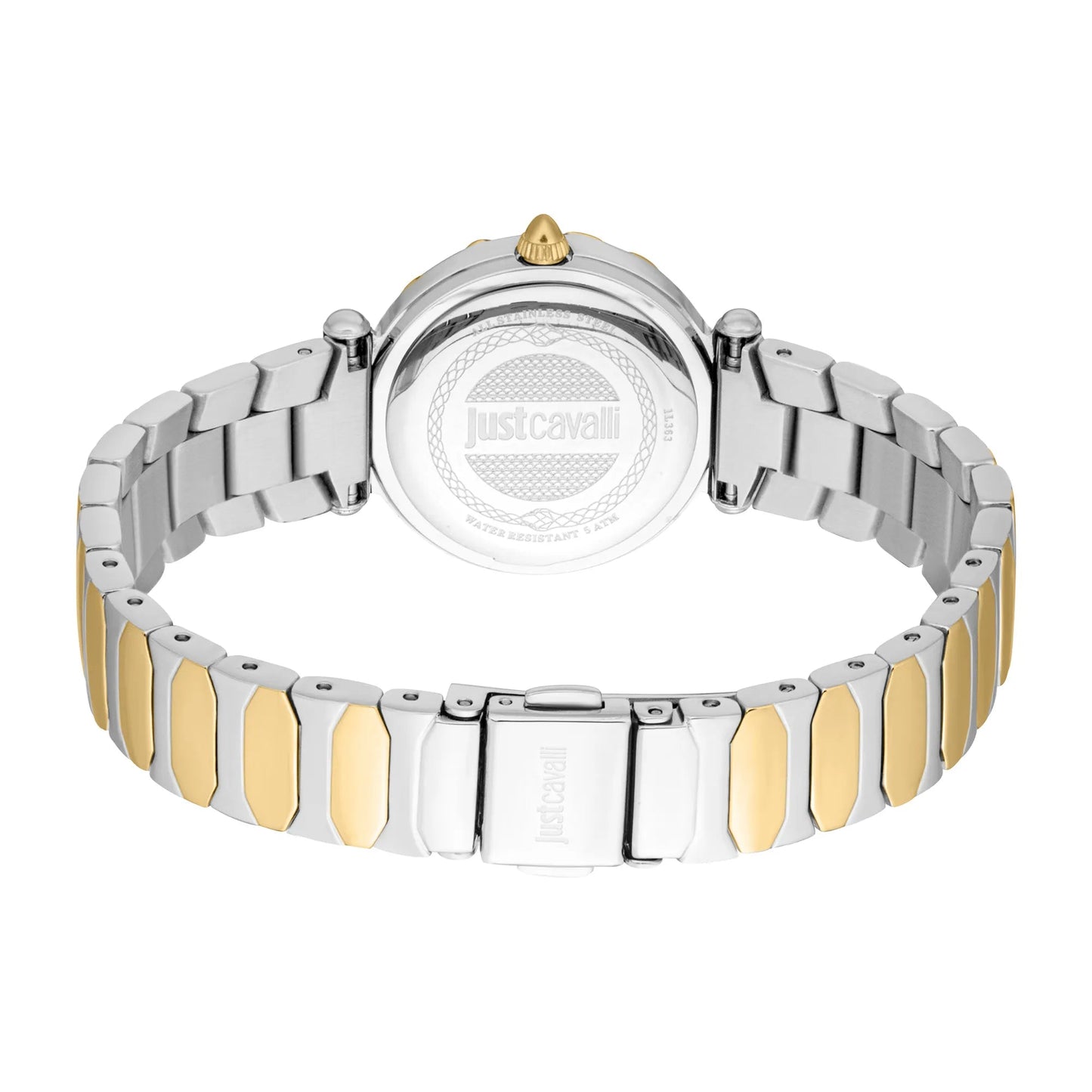 Just Cavalli Stella Snake Two Tones YG Silver