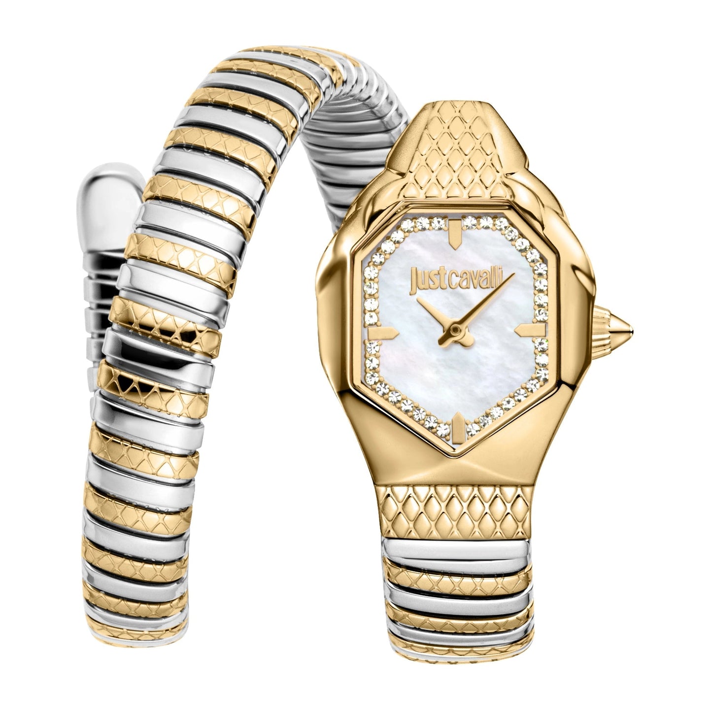 Just Cavalli Aria Two Tones YG Silver MOP