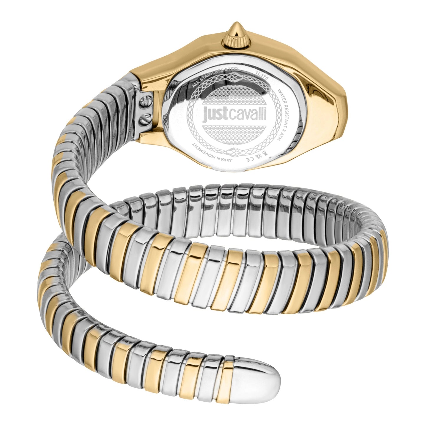 Just Cavalli Vivace Silver Yellow Gold Antique white
