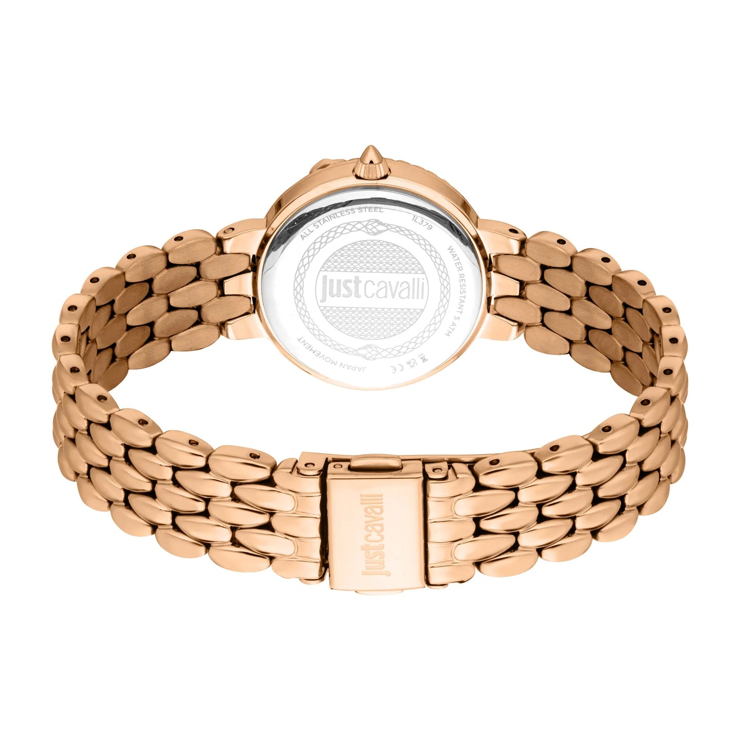 Just Cavalli Rosa Snake Rose Gold Silver