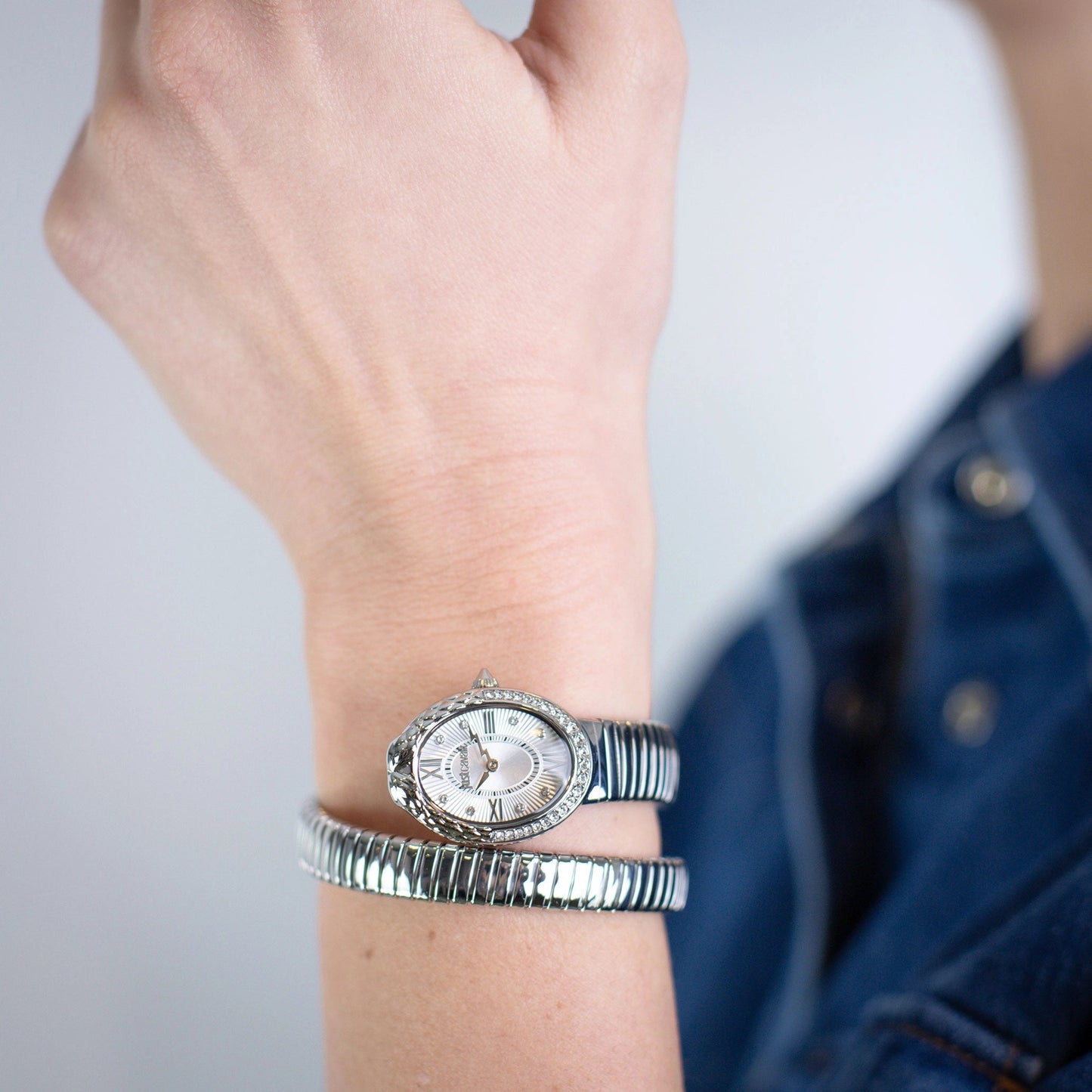 Just Cavalli Fiore Silver