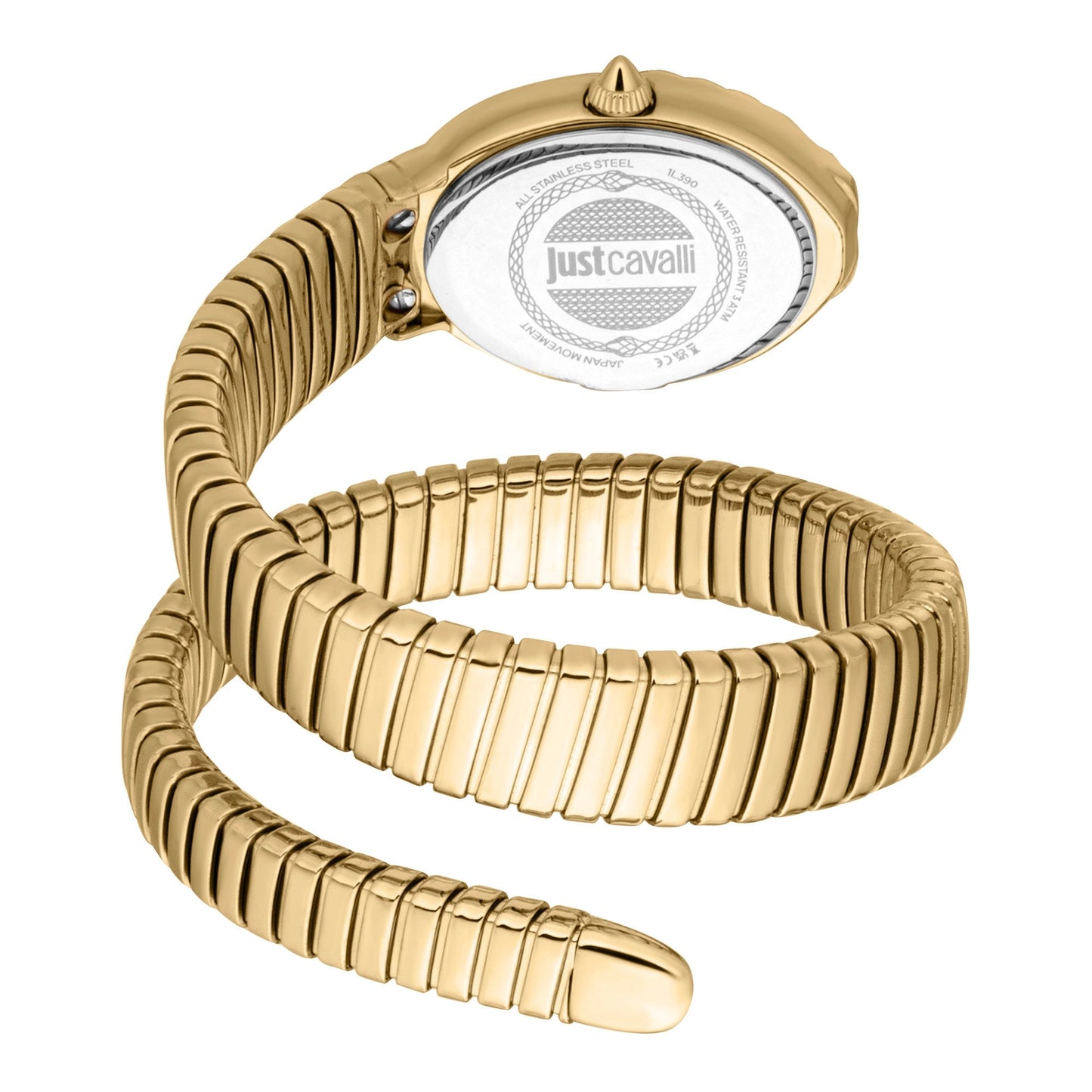 Just Cavalli Fiore Yellow Gold Green