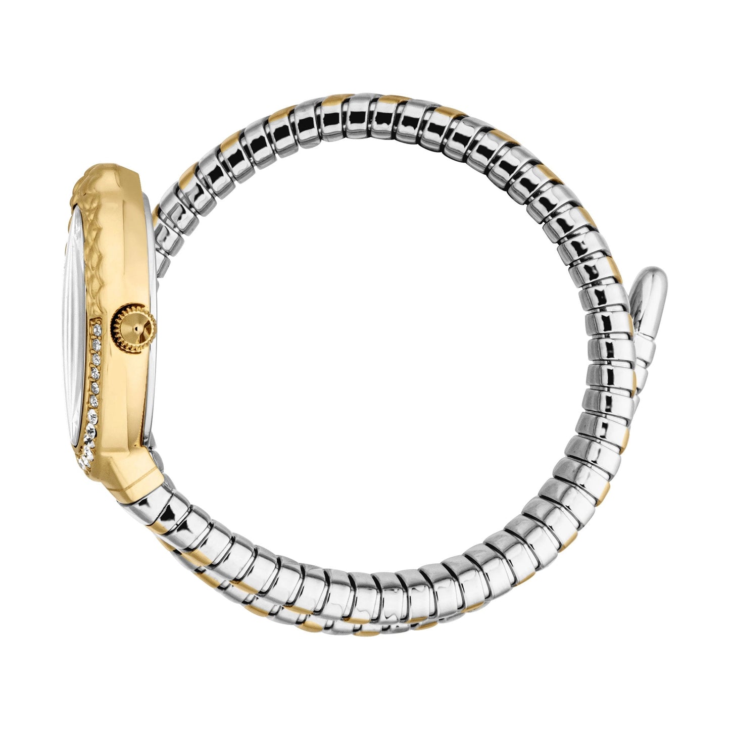 Just Cavalli Fiore Silver Yellow Gold