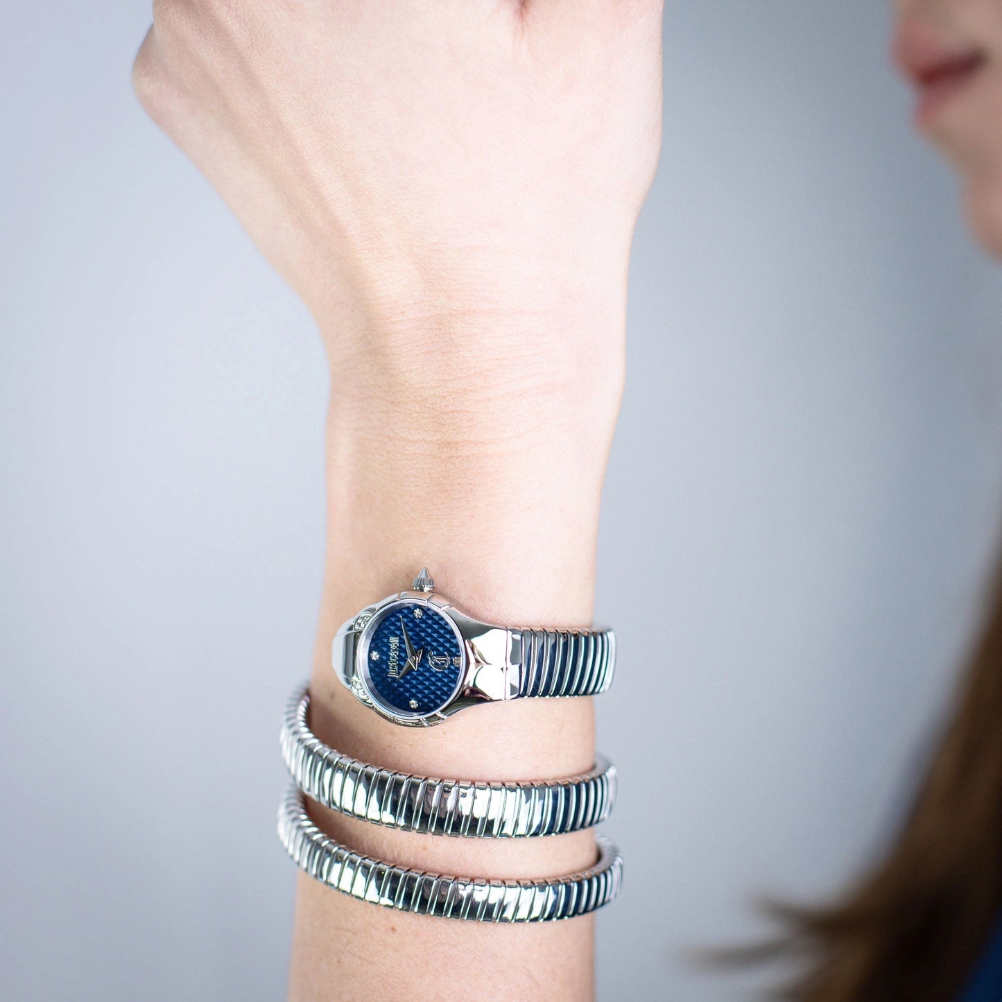 Just Cavalli Amanta Silver Blue