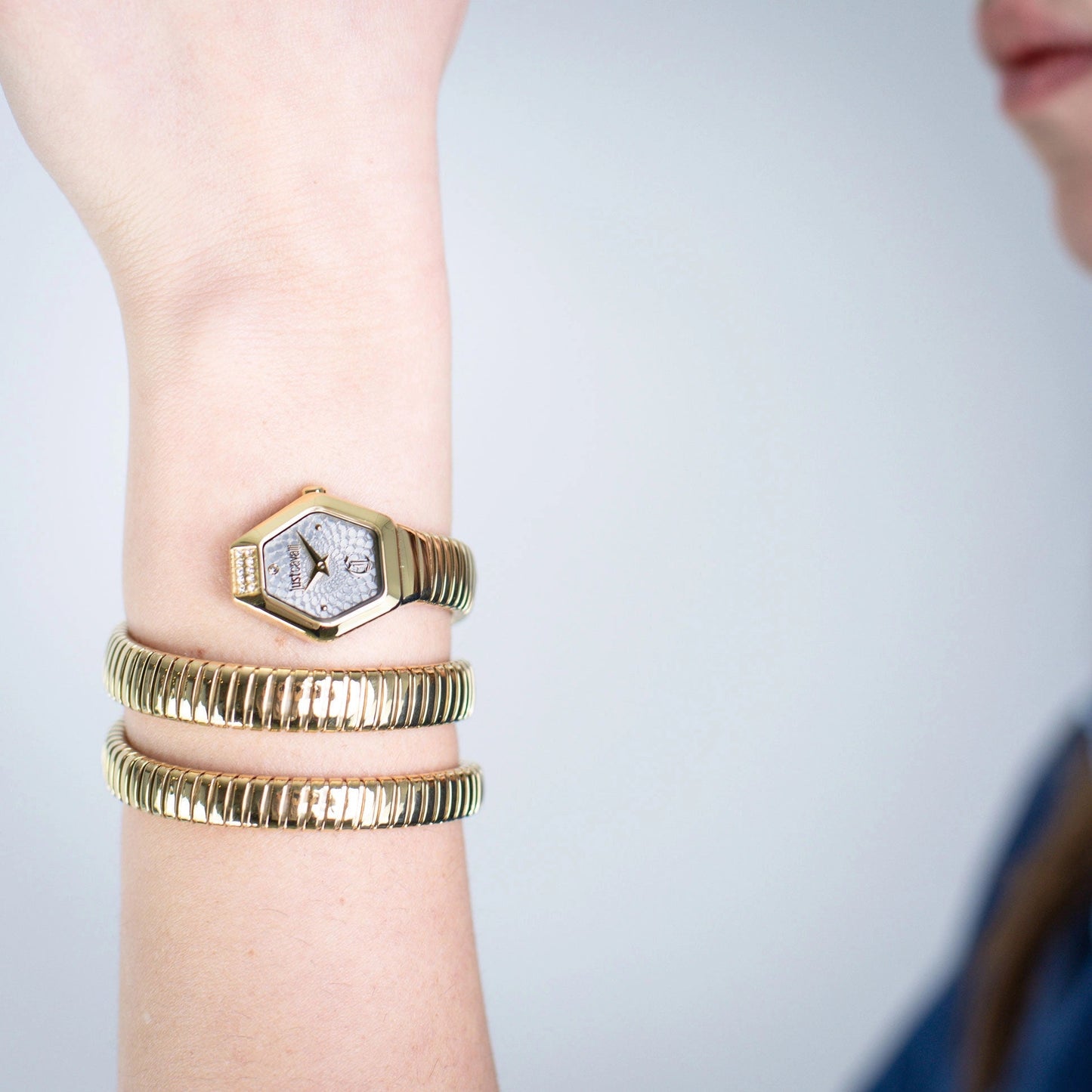 Just Cavalli Romina Yellow Gold Silver
