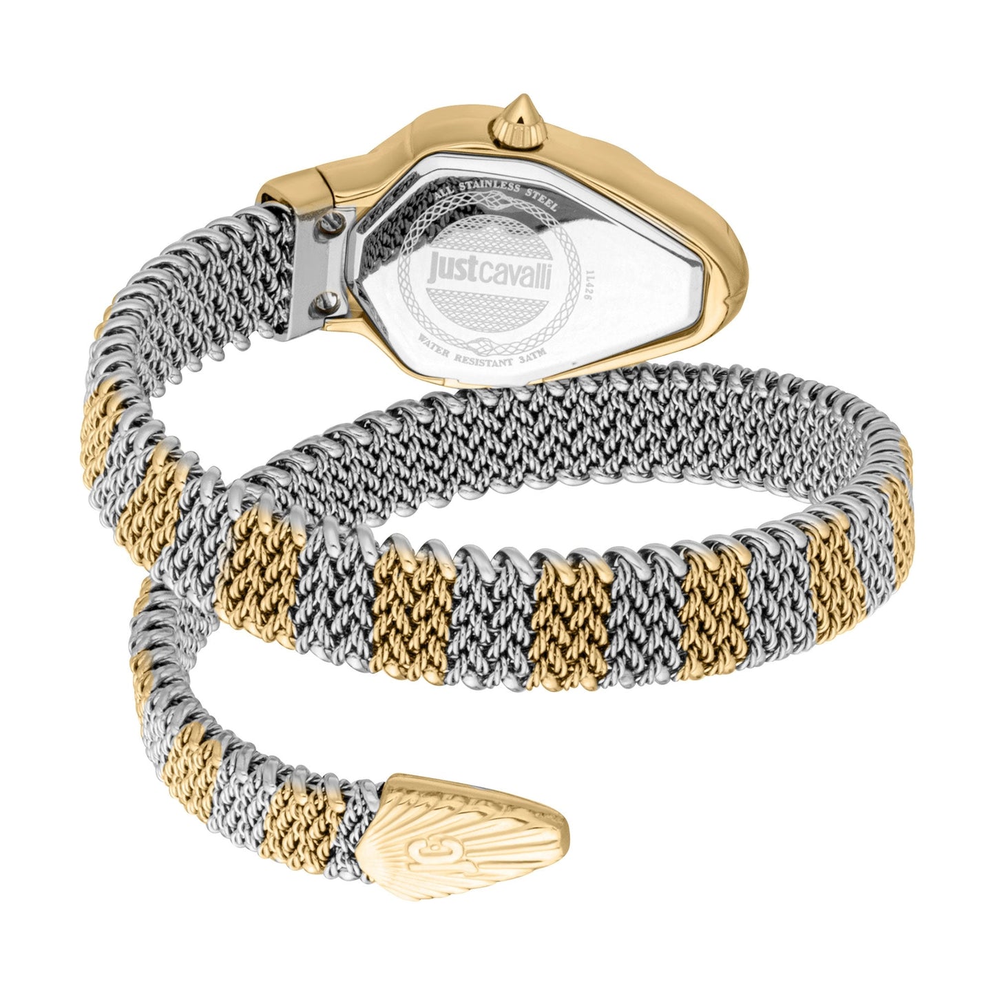 Just Cavalli Fiamma Silver Yellow Gold