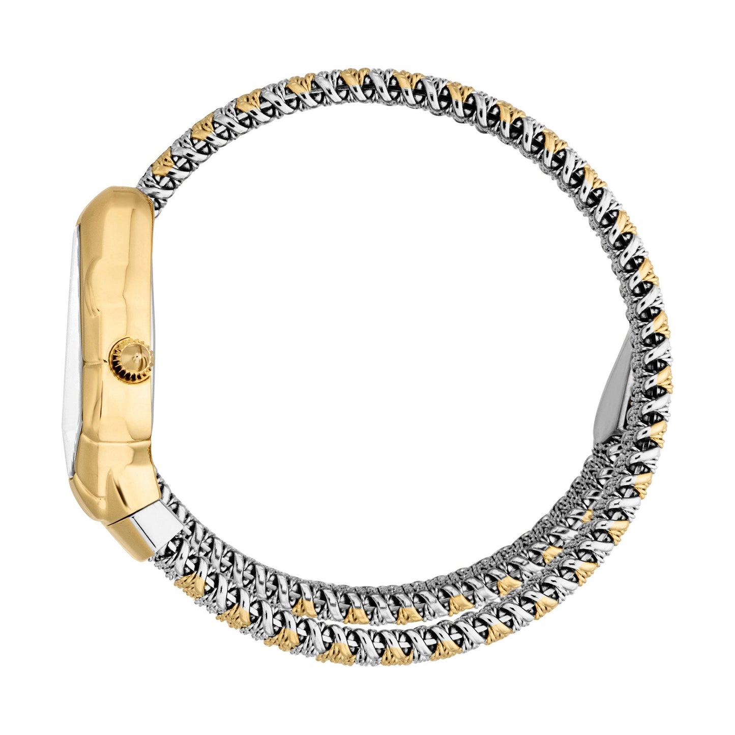 Just Cavalli Fiamma Silver Yellow Gold