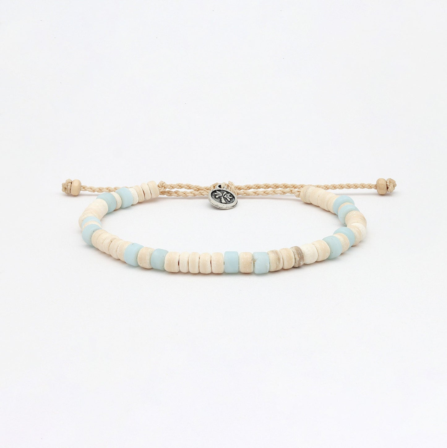 Samosir Natural Beaded Anklet