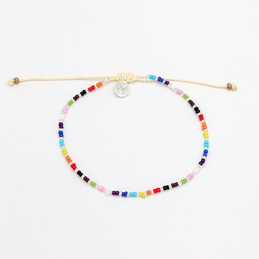 Just Like Us Pride Bangga Beaded Anklet
