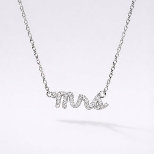 Leia Mrs Necklace | 925 Sterling Silver