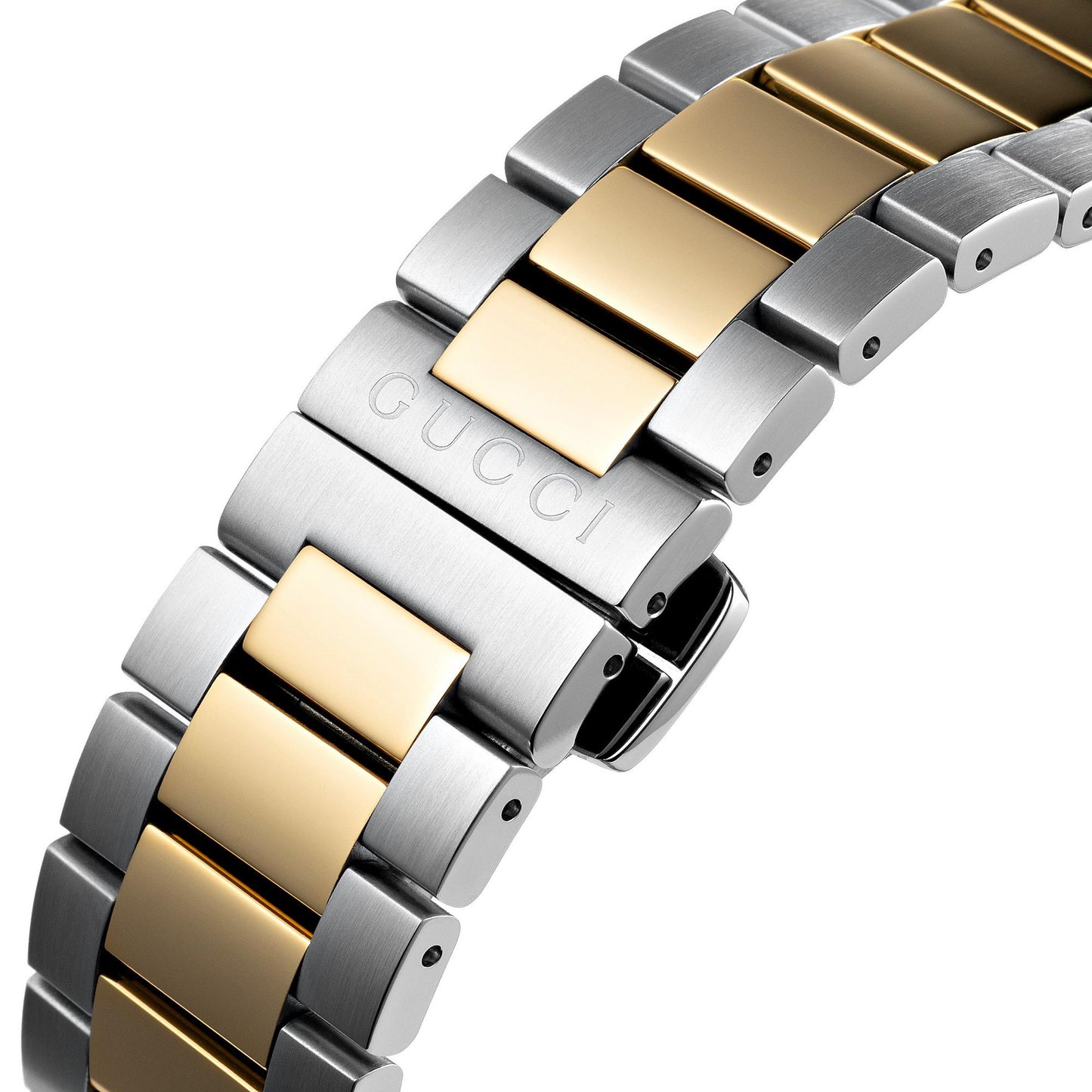 Gucci G Timeless Snake Steel And Gold Pvd Mens Watch Ya1264075