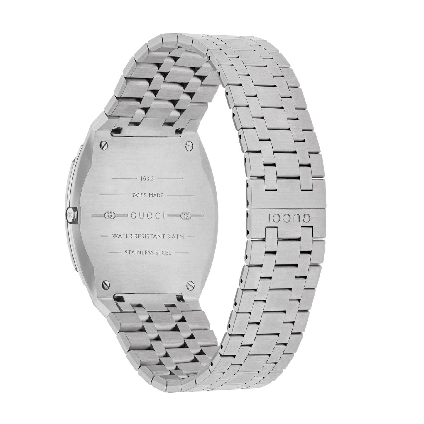 Gucci 25h Watch 38mm In Steel Ya163410