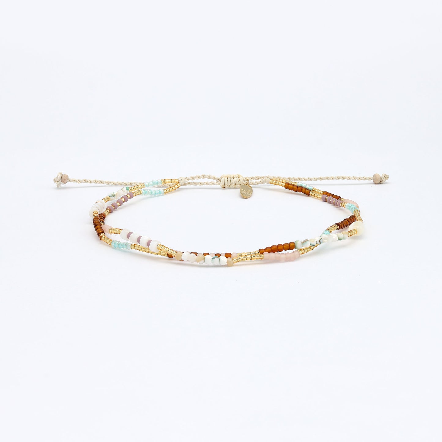 Alam Dainty Beaded Anklet