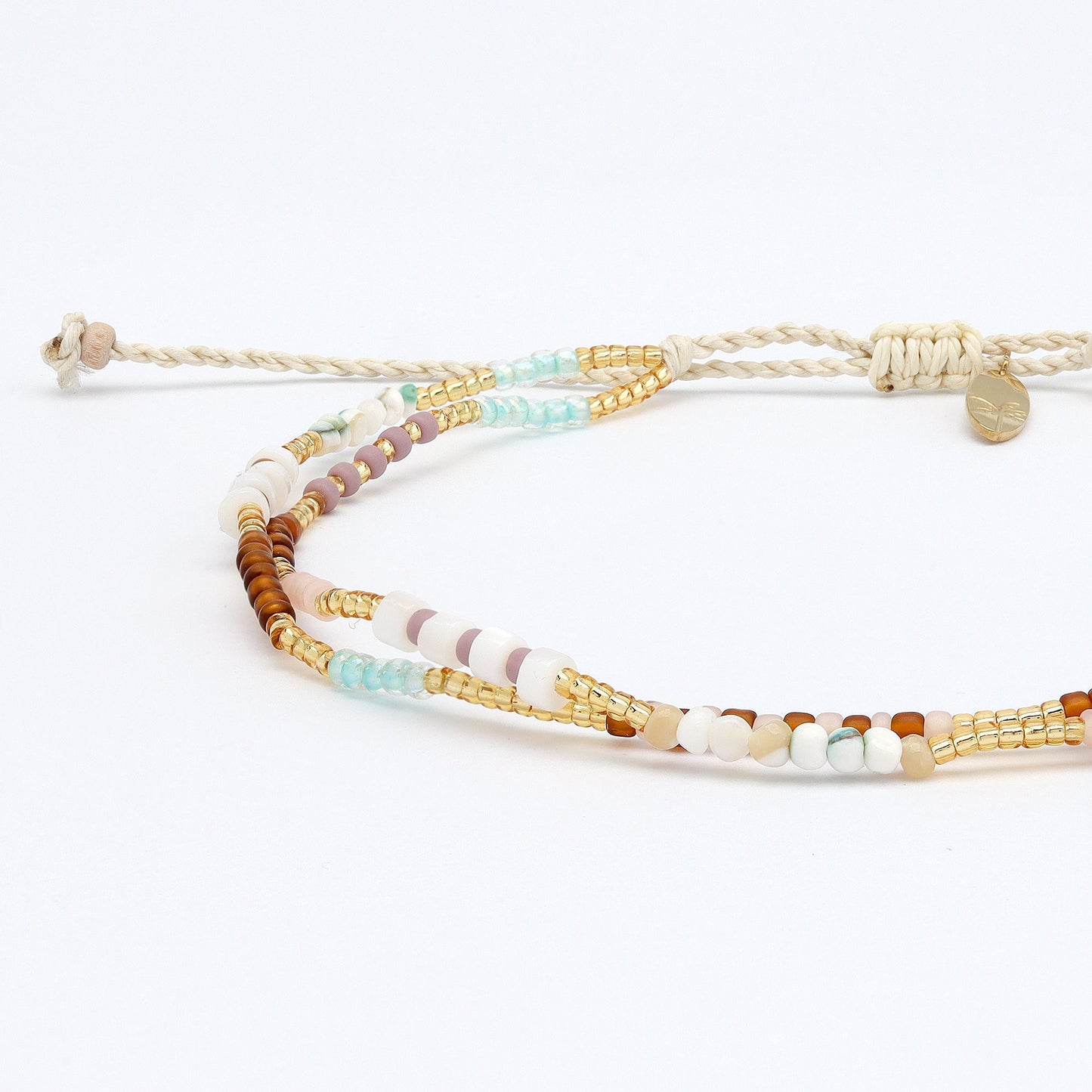 Alam Dainty Beaded Anklet