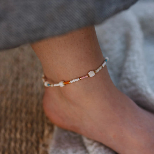 Horison Light Beaded Anklet