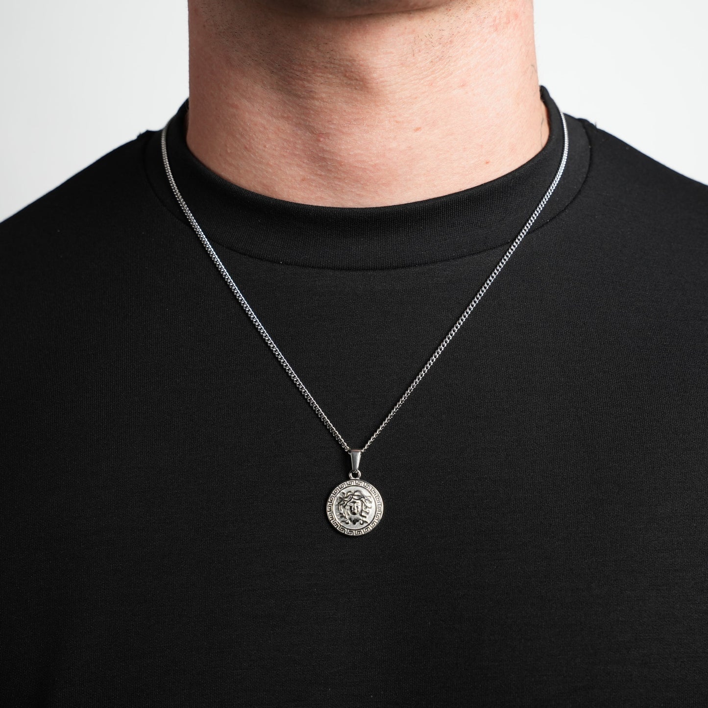 Medusa Pendant (Silver)