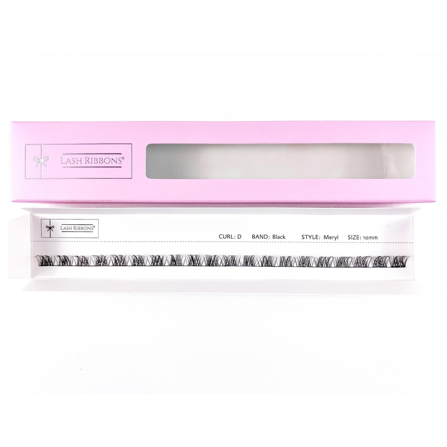 3D 'D' Curl Black Lash Ribbons® Starter Kit (With Ultimate Bond)