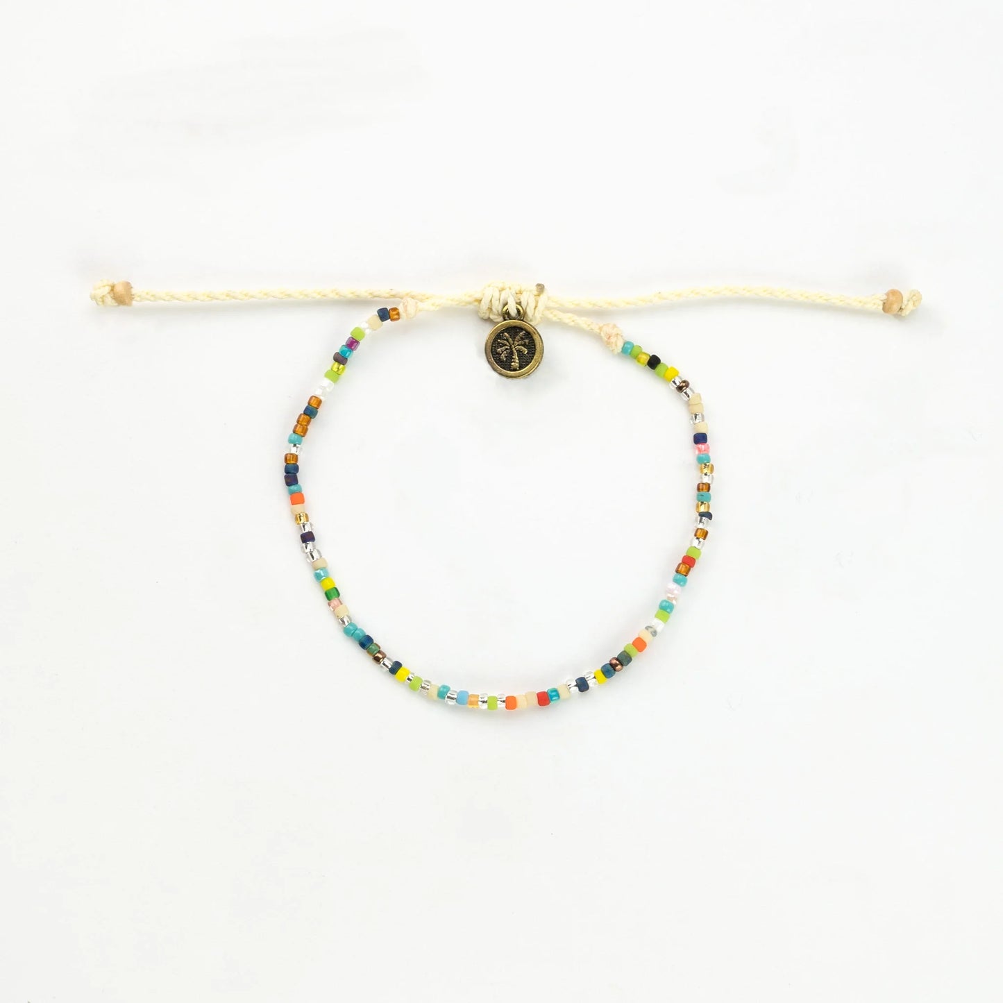 Alila Dainty Colourful Beaded Anklet