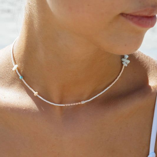 Mimpi Dainty Beaded Necklace