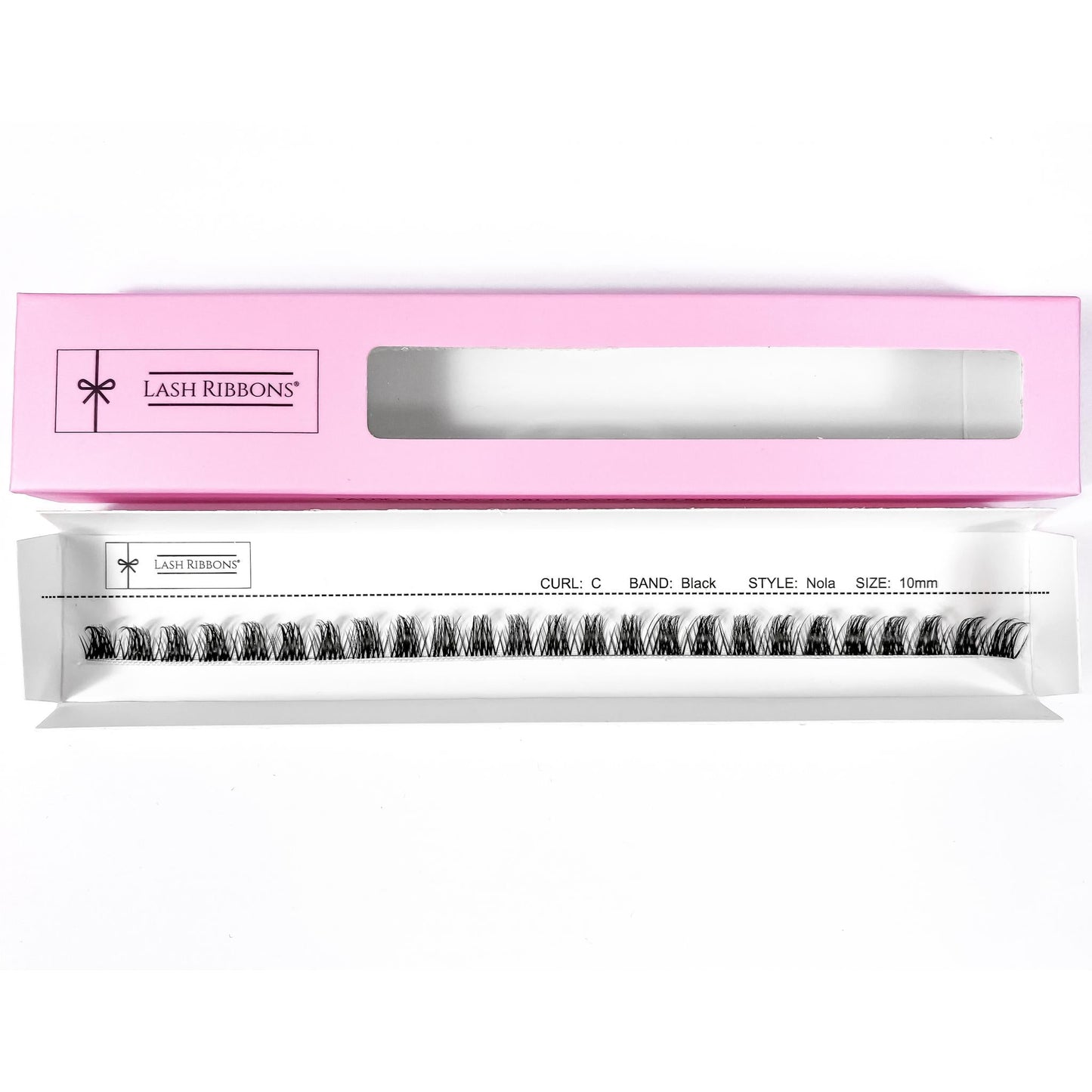 'D' Curl Black Lash Ribbons® Starter Kit (With Ultimate Bond)
