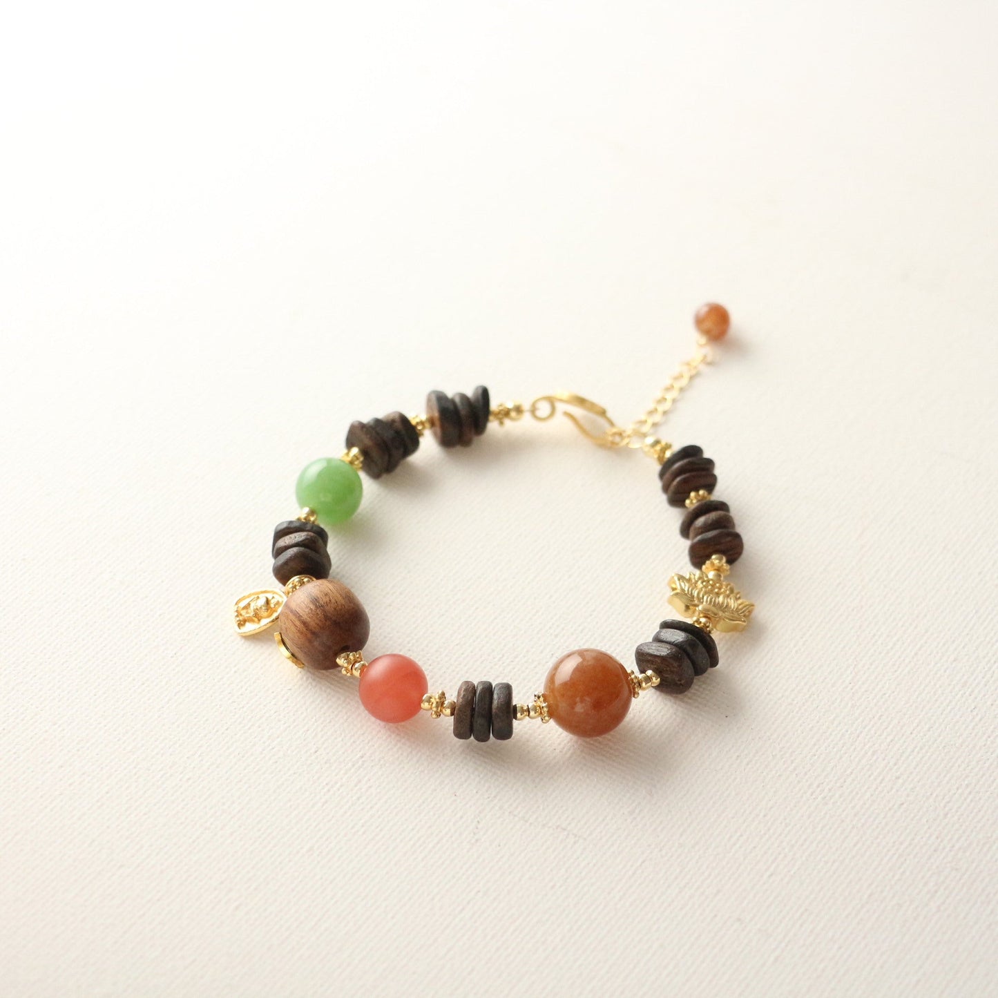 JEKIRA Vintage Agarwood & Nanhong Bracelet