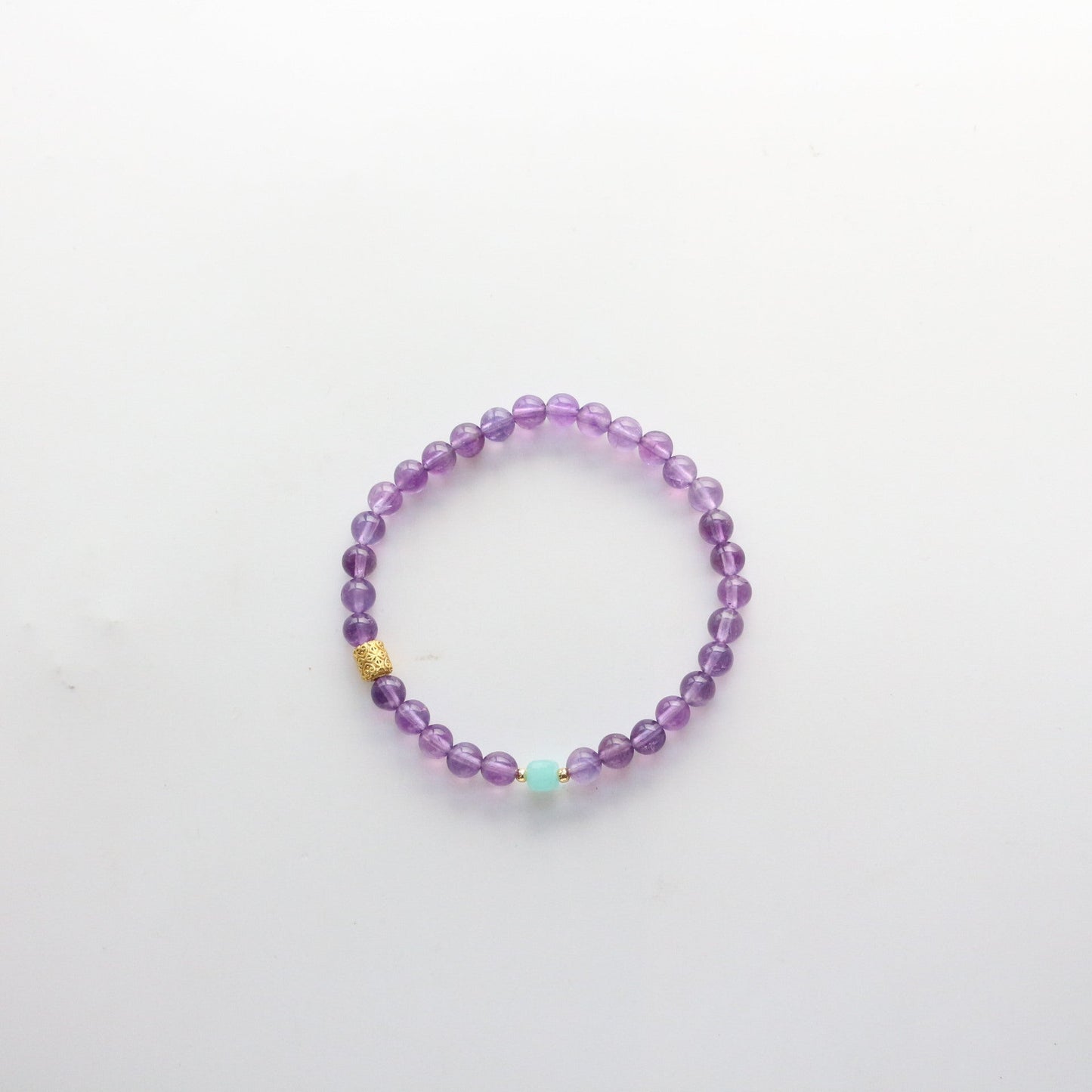JEKIRA Amethyst & Amazonite Balancing Bracelet