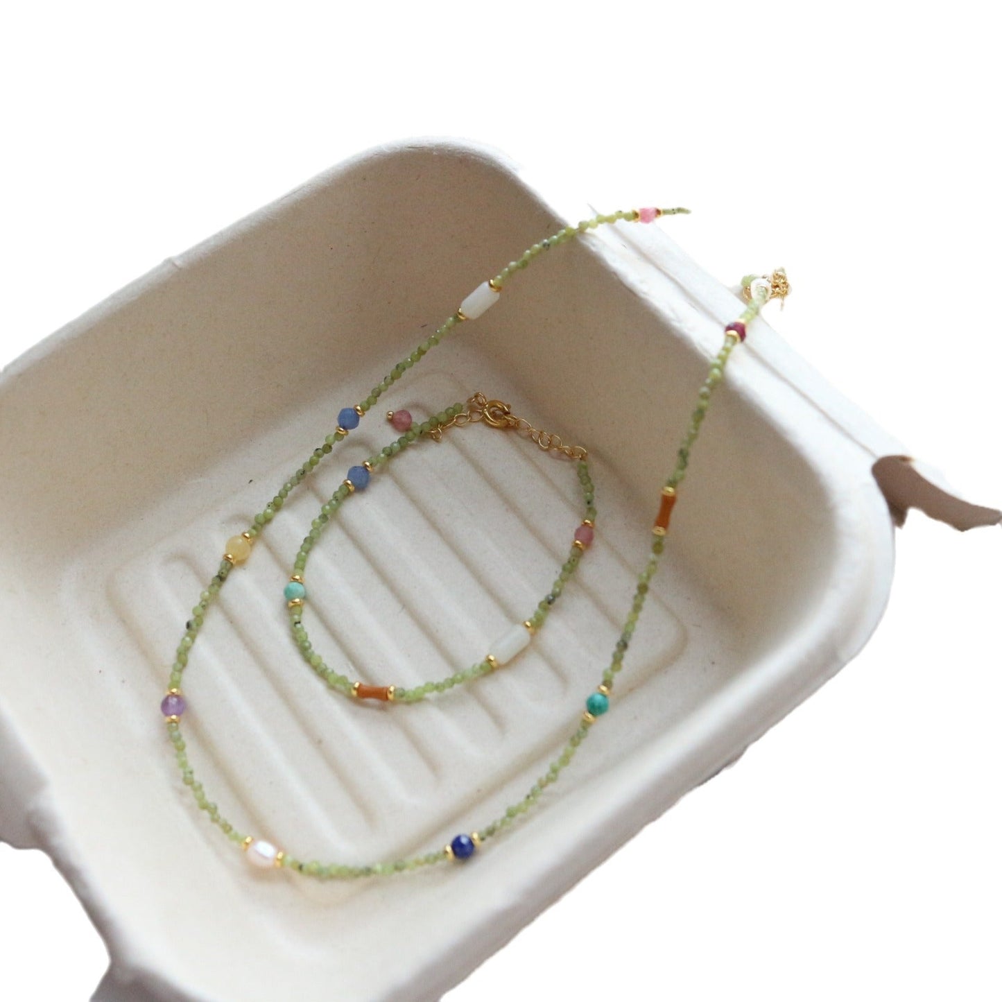 Jekira Summer Color Chinese-Style Gemstone Set