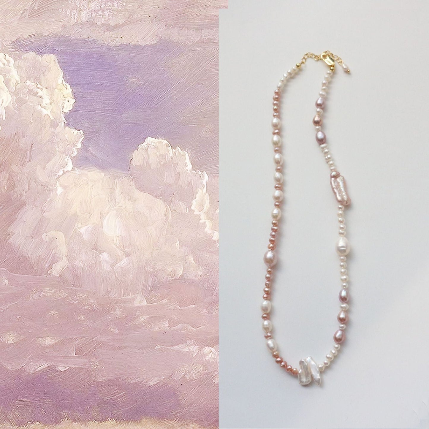 Jekira Baroque Pearl Necklace