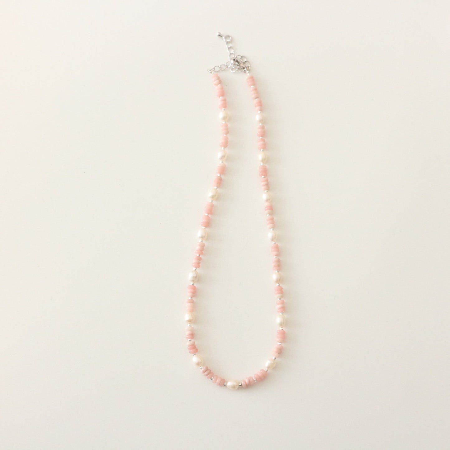 Jekira Pink Gemstone & Baroque Pearl Necklace Collection