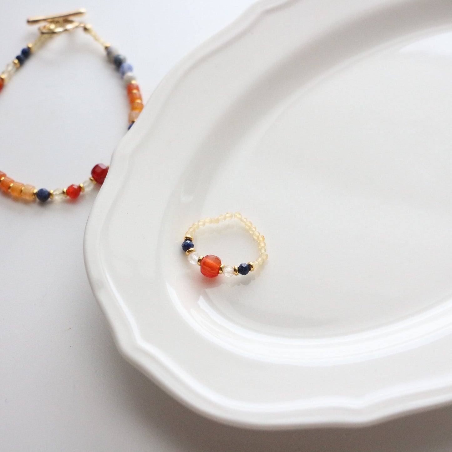 Jekira Lapis Lazuli & Gemstone Jewelry Set