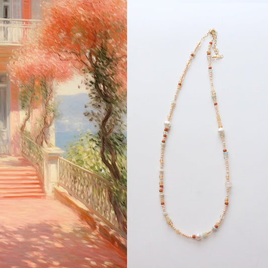 JEKIRA Multicolor Gemstone & Baroque Pearl Beaded Jewelry Set
