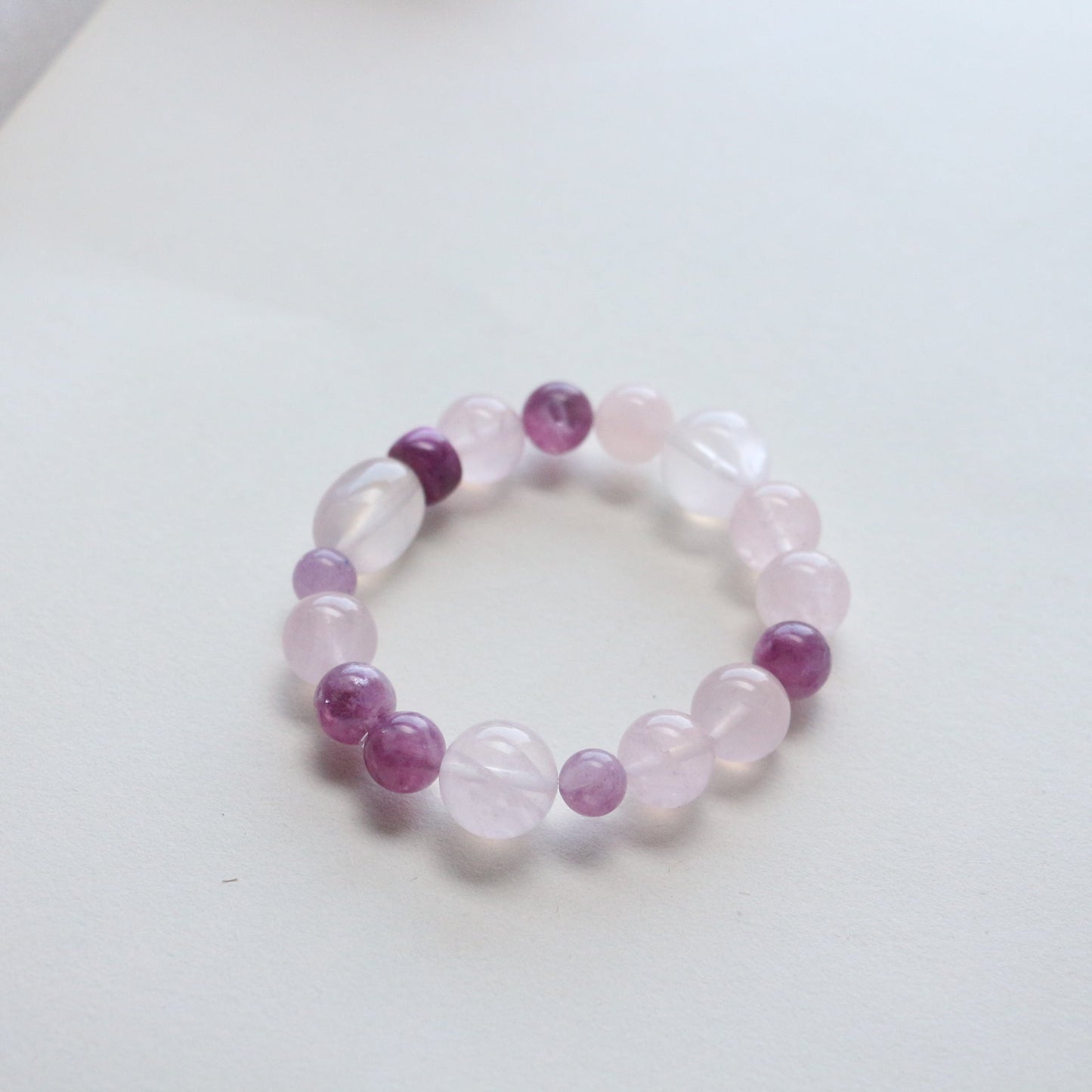 Jekira Amethyst & Rose Quartz Healing Bracelet
