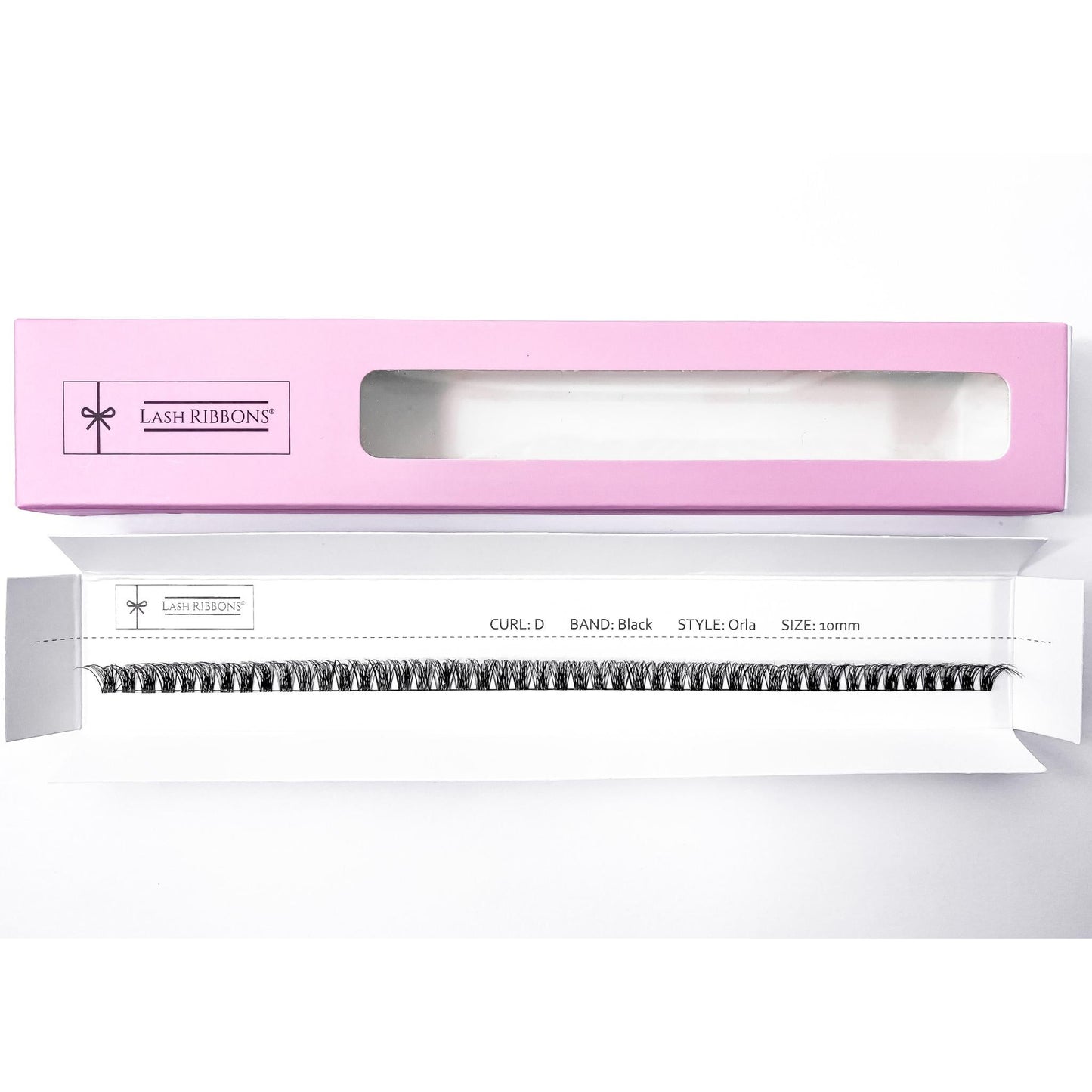 'D' Curl Black Lash Ribbons® Starter Kit (With Ultimate Bond)