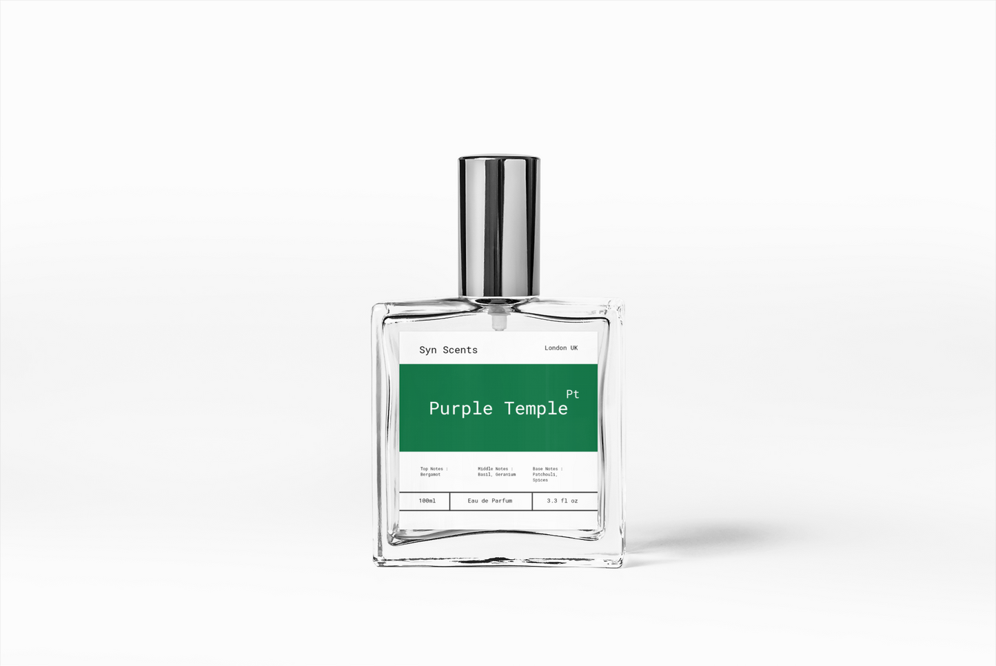 Purple Temple - Inspired by Hermes Eau de Basilic Pourpre
