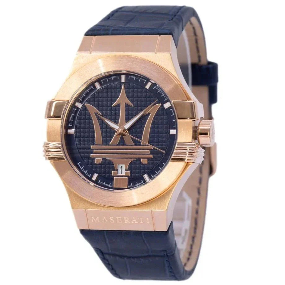 Maserati R8851108027 Potenza Mens Blue Watch