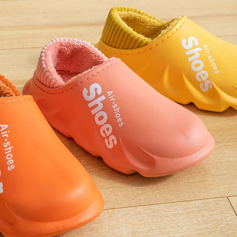 Winter Unisex Warm Slippers Cotton Slippers