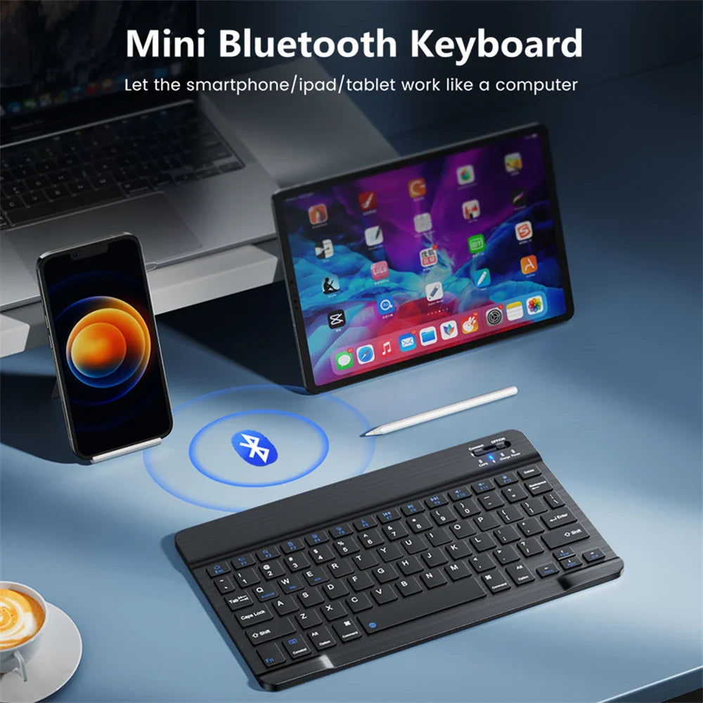Bluetooth Wireless Keyboard Mouse For IOS/Android/Windows/iPad Air Mini Pro