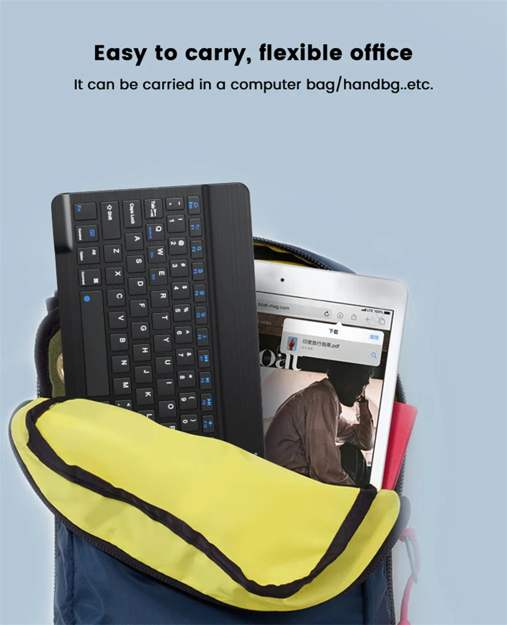 Bluetooth Wireless Keyboard Mouse For IOS/Android/Windows/iPad Air Mini Pro