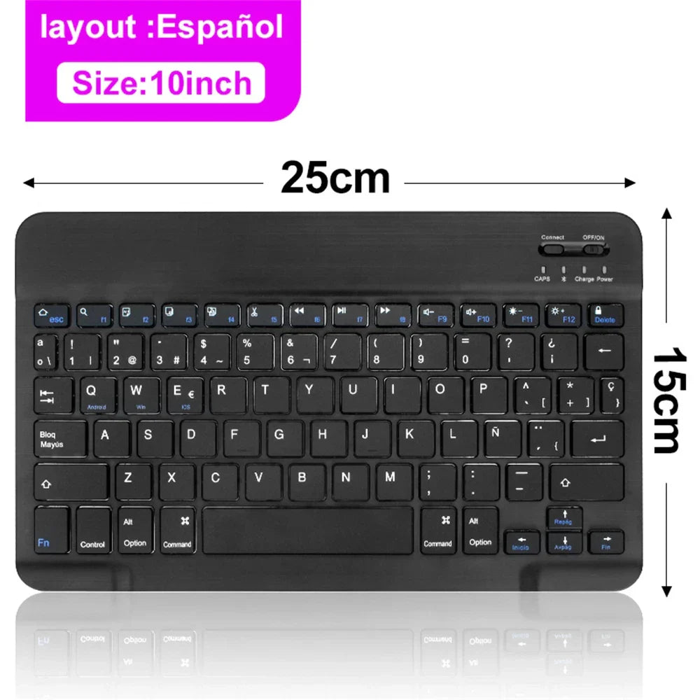 Bluetooth Wireless Keyboard Mouse For IOS/Android/Windows/iPad Air Mini Pro