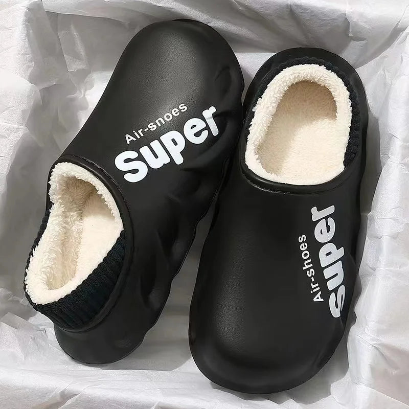 Winter Unisex Warm Slippers Cotton Slippers