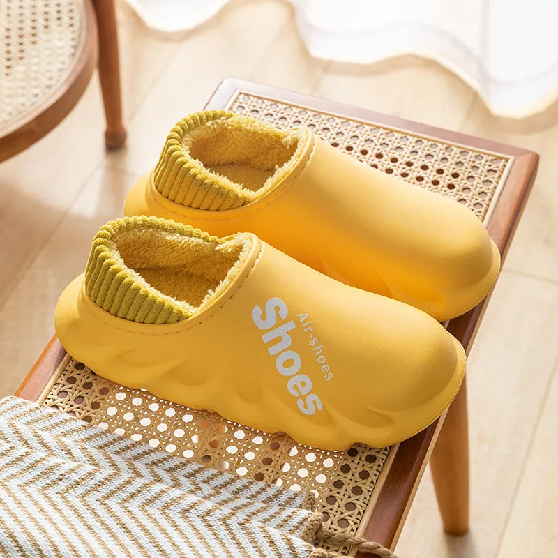 Winter Unisex Warm Slippers Cotton Slippers
