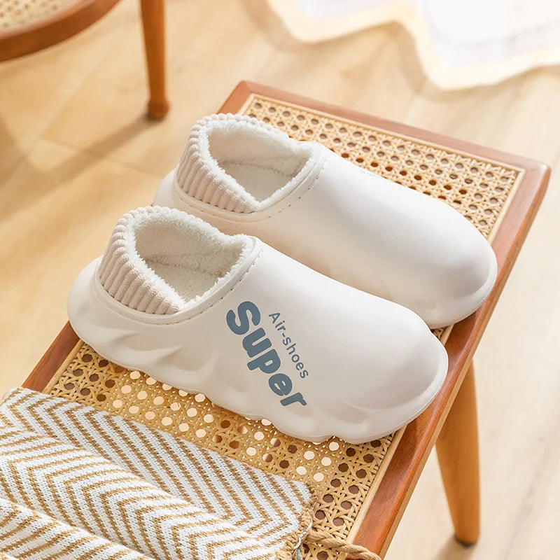 Winter Unisex Warm Slippers Cotton Slippers