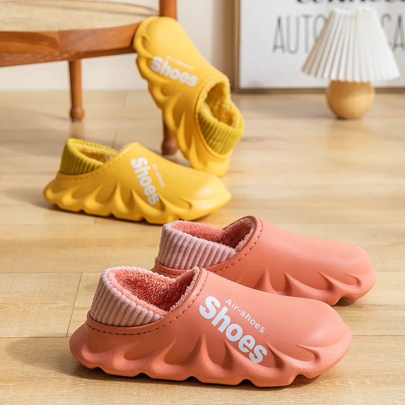 Winter Unisex Warm Slippers Cotton Slippers