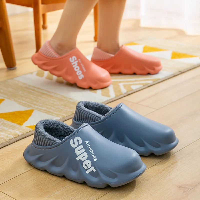 Winter Unisex Warm Slippers Cotton Slippers